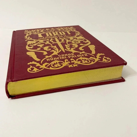 2022 The  Book of Tarot By Sahar Huneiei Palmer Hardcover Flaws - Picture 3 of 16